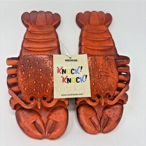 Knock Knock Lobster Slides -Size 38/39